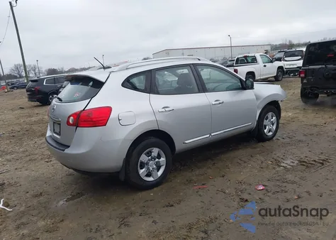 2015 Nissan Rogue Select S from USA, damaged, VIN JN8AS5MT7FW165201